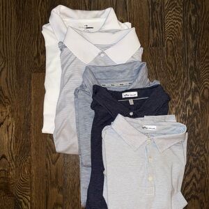 Lot of 5 XXL short sleeve golf shirts